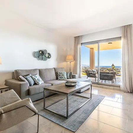 Sea Views And Garden In Hacienda Cifuentes Apartment Estepona